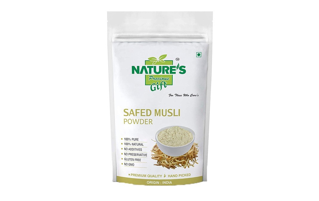 Nature's Gift Safed Musli Powder    Pack  1 kilogram